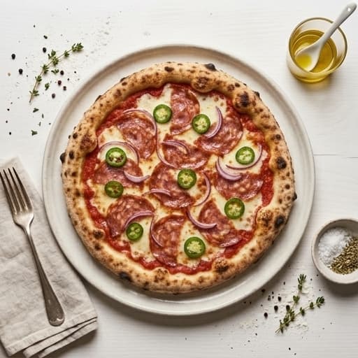 Pizza Salami Spianata Piccante